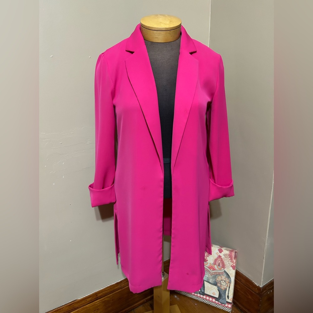 Joseph Ribkoff Pink Blazer - Picture 2 of 11